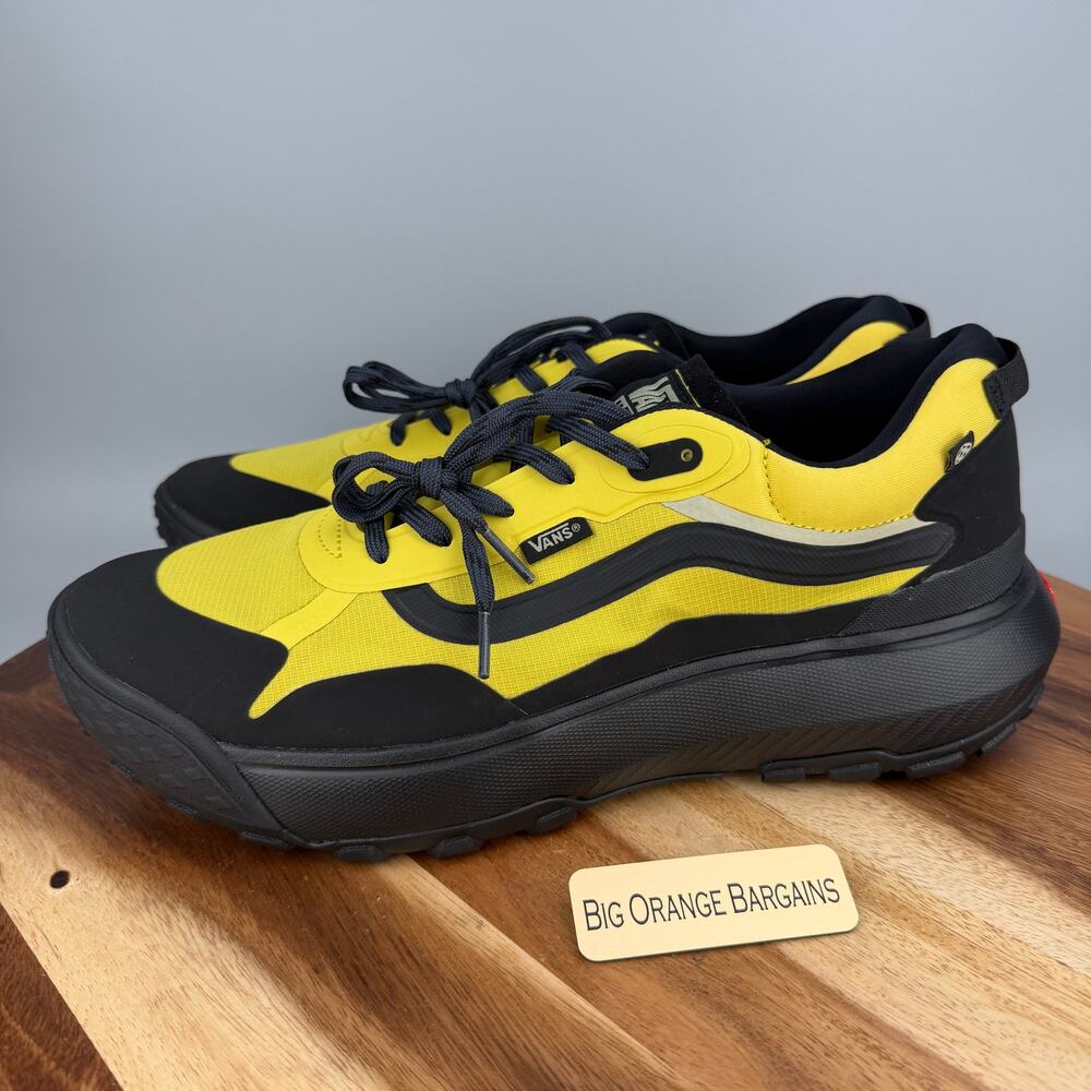 Vans MTE Crosspath Yellow Black Hiking Trail Shoes Men's 6.5 / Women's 8 NEW - Picture 3 of 8